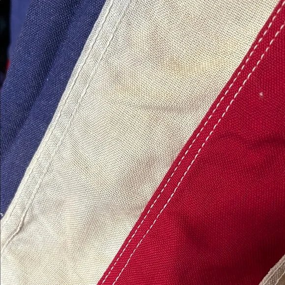 Red and White Betsy Ross Flag Art & Decals